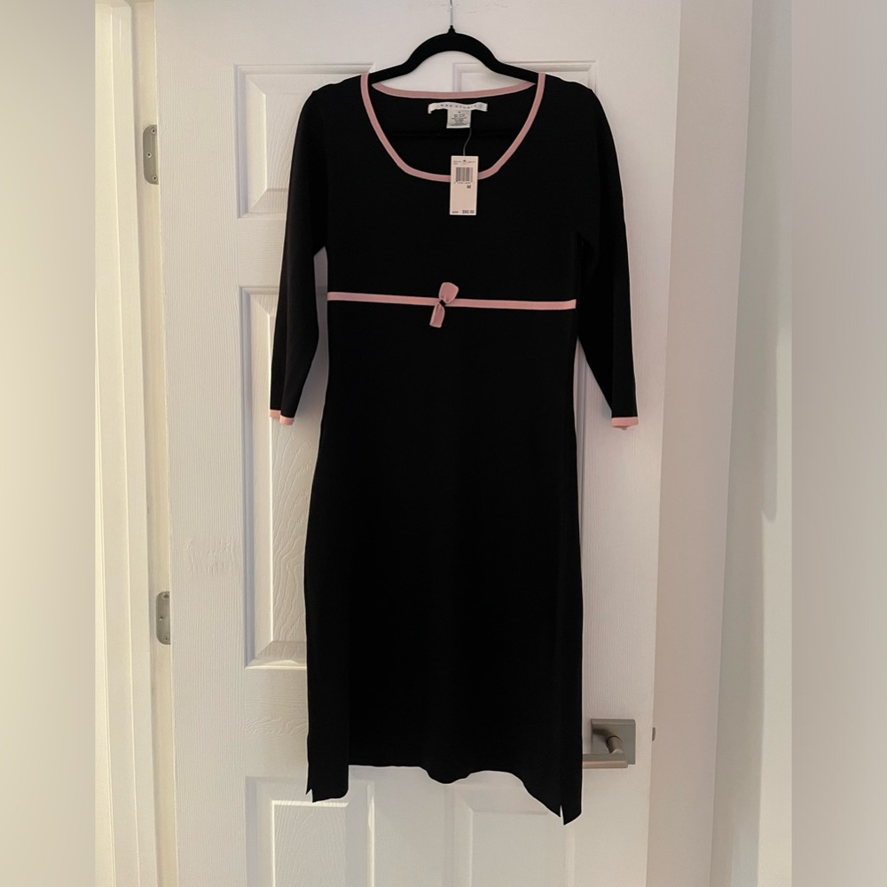 NWT Max Studio black 3/4 sleeve dress $92 - medium